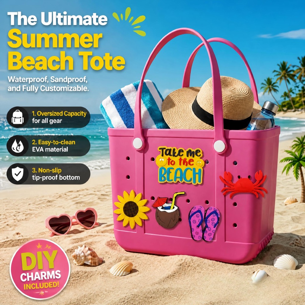 Duża damska torba plażowa z ma – Tote Bag Beach recenzja i cena