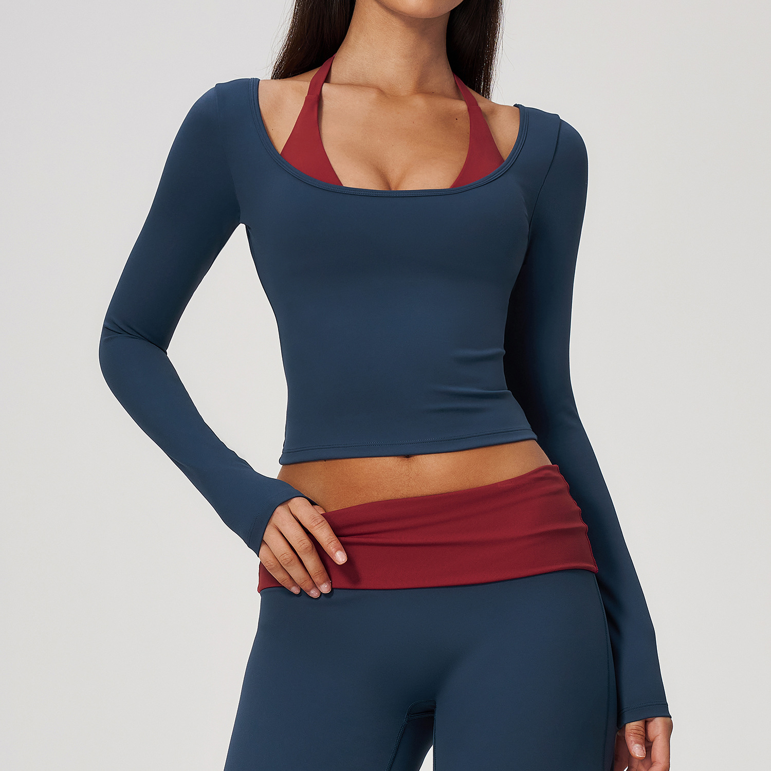 Krótka koszulka do jogi z dług – Crop Top Crochet recenzja i cena