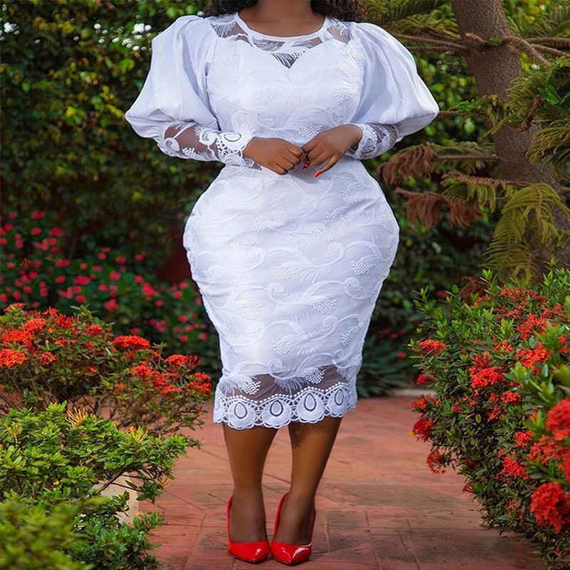Dashiki afrykańska sukienka w  – Midi Skirt Floral recenzja i cena